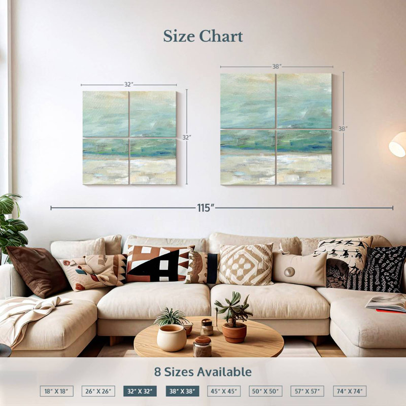 Skyline I, 38" H x 38" W