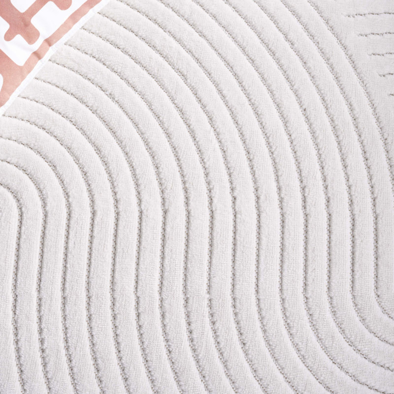Tapis à motifs géométriques Kany Performance, Rectangle 2 pi 2 po x 4 pi