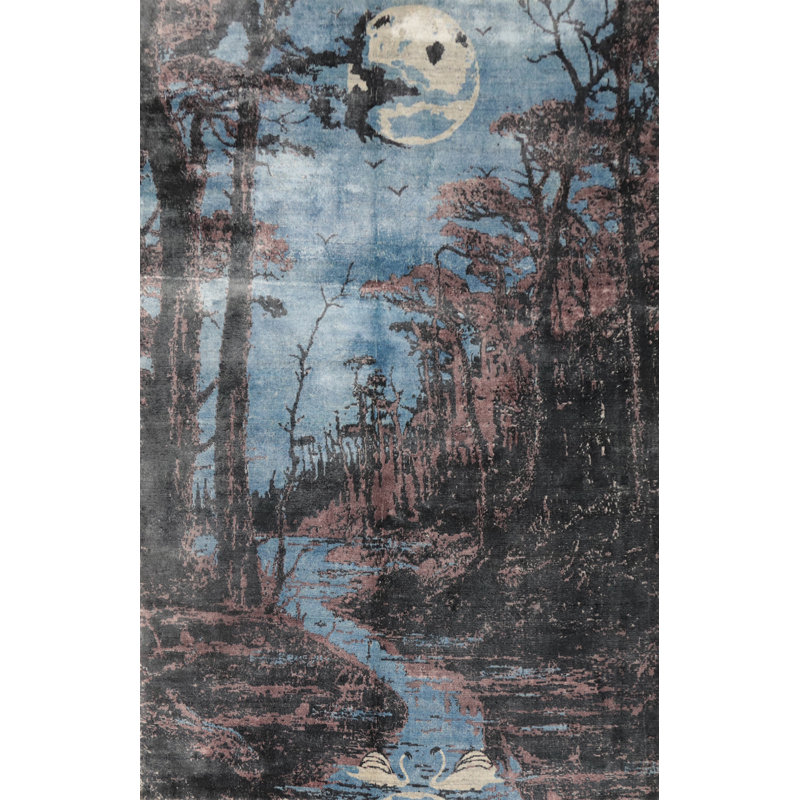 Enchanting Forest Abstract Forest Charm 5 x 6