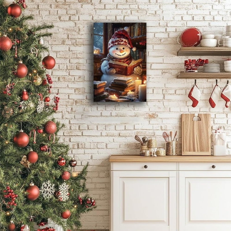 Art mural sur toile rétro encadré 24 po x 36 po