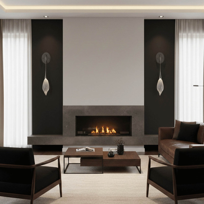 Mayu 23.75"H Adjustable Sconce, Champagne