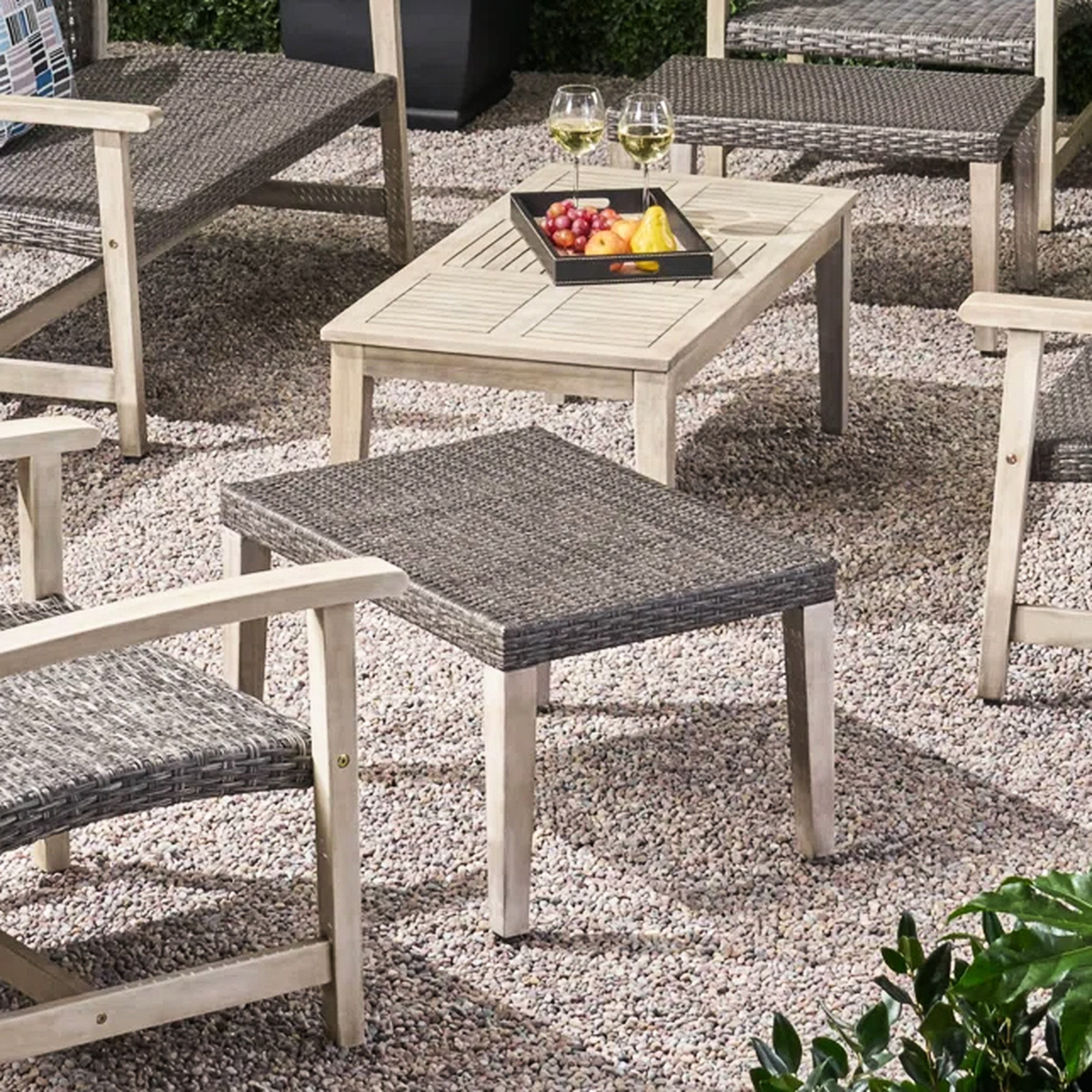 Latitude Run® Transitional Outdoor In Grey With And Solid Stable Build ...
