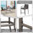 Secondino 2 - Person Patio Dining Set with Rectangular Table , Cushions Included-1643679228