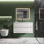 Meuble-lavabo simple 36 po avec dessus en céramique avec trop-plein Derrance, pré-assemblé-2075475027-2025746523