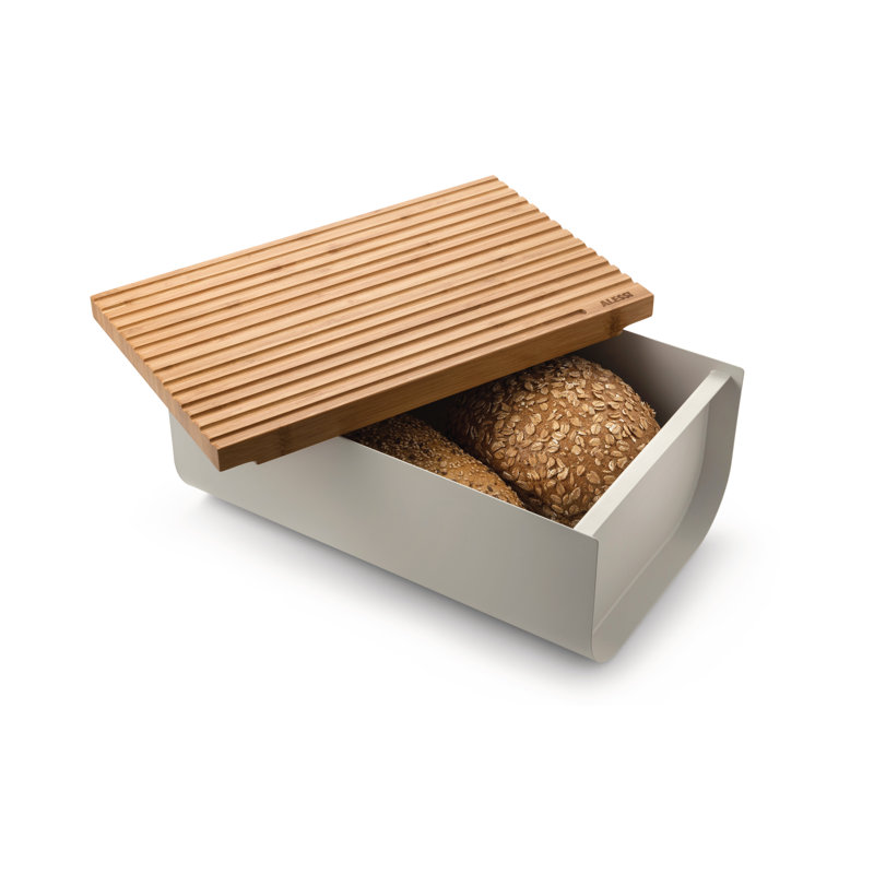 MATTINA BREAD BOX,BREAD BIN R, White