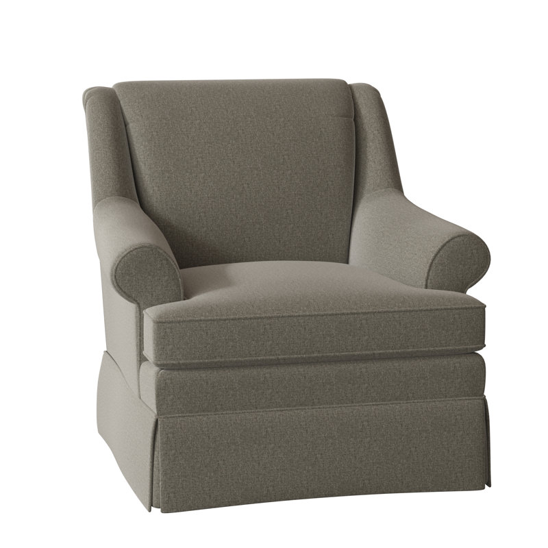 Fauteuil Eliana, Non, Chenille performance gris Craftwood 16