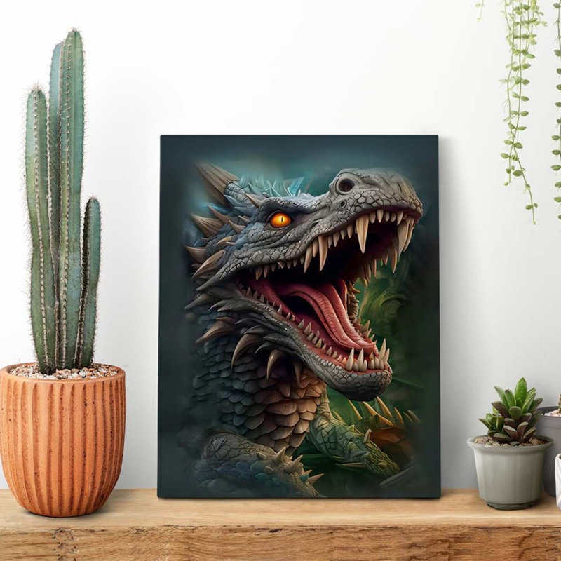 Wrapped Canvas Print, 40" H x 30" W