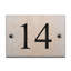 Chebanse 10cm H Stone House Number-2107359209-2110075817