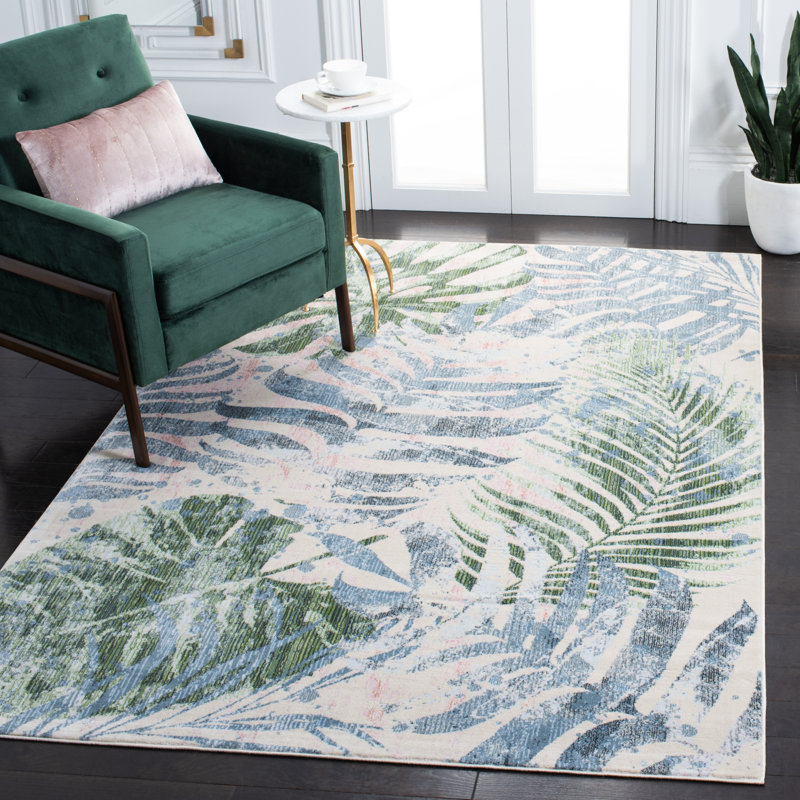 Kinsler 300 Performance Floral Rug, Rectangle 9' x 12'