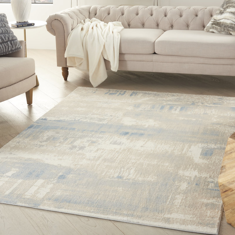 Abstract Area Rug, Rectangle 5'3 x 7'3"