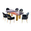 Ensemble de table de salle à manger 7 pièces Lyell-364220991-364220988