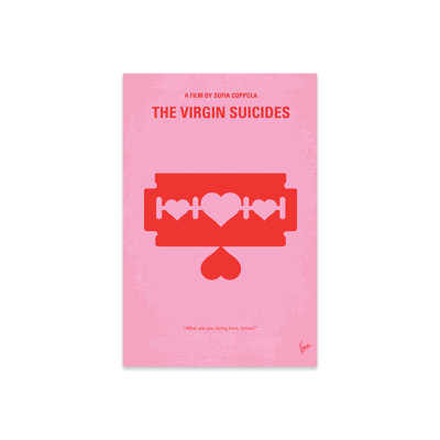 The Virgin Suicides Minimal Movie by Chungkong - No Frame Poster -  iCanvas, CKG307-1PR3-24x16