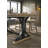 Dasher Solid Wood Top Trestle Dining Set
