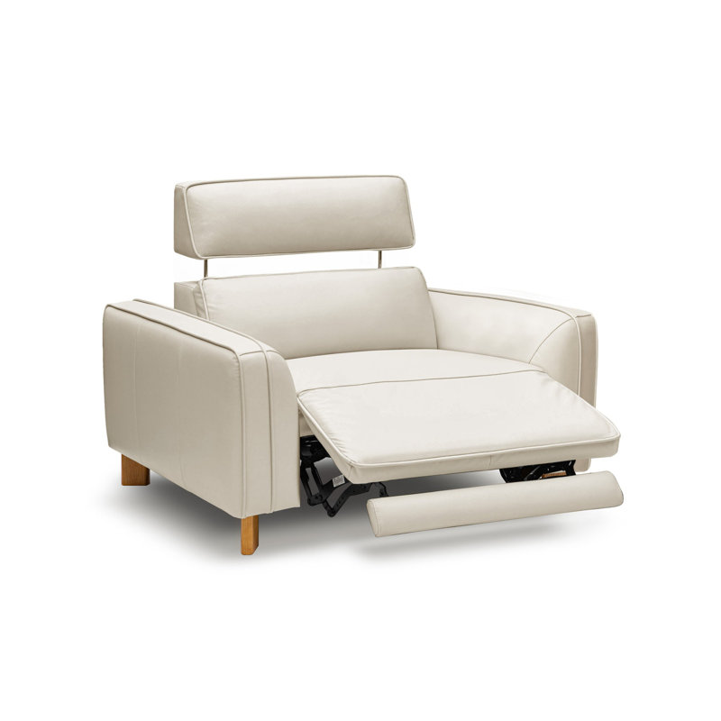 Fauteuil inclinable simple Lesley, Beige