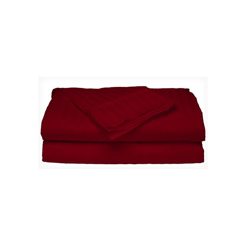 Sateen Sheet Set, Burgundy