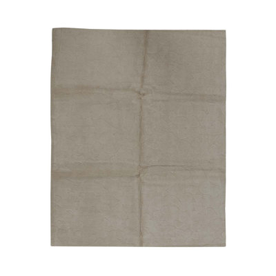 Tapis beige noué à la main de haute qualité