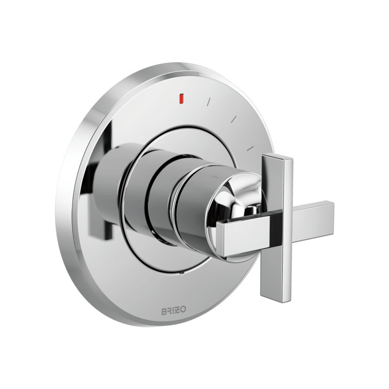 Levoir® Pressure Balance Valve Only Trim, Cross, Polished Chrome