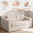 2 Seater Corduroy Couch Compression Loveseat Sofa Upholstered Floor Sofa-1858175876