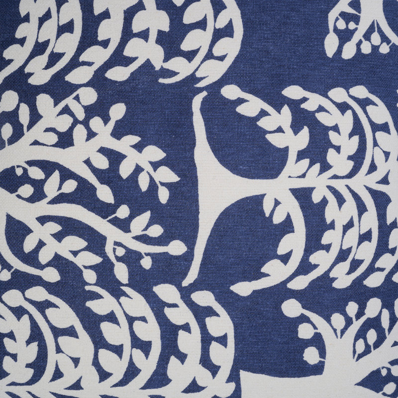 Coussin Meachie Nature Whisper, Bleu Patroit / arbre bleu Patroit