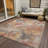 Machine Washable Indoor/Outdoor Xhevrie Peach Rug-384136179
