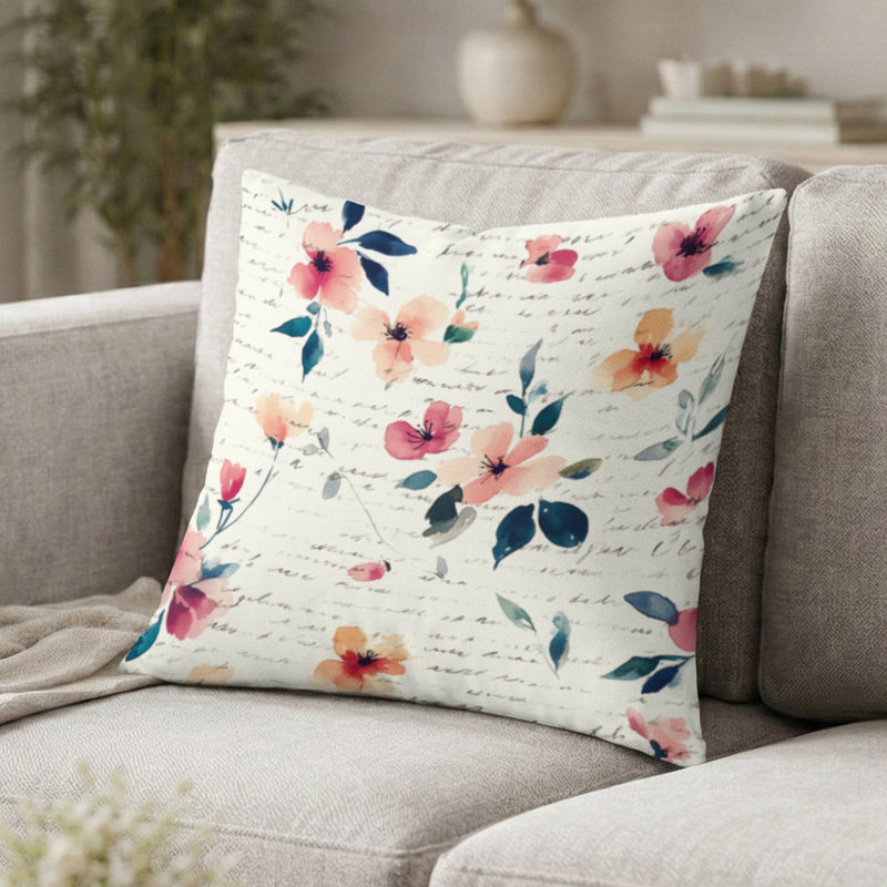 Coussin French Country, H 20 po x l 20 po