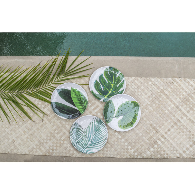 Diwata Melamine Salad Plate Set of 4 x 2