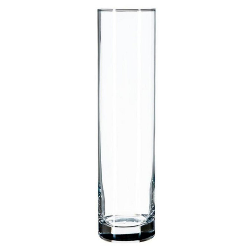 Colner Glass Cylinder Vase, 15.75" H x 4" W x 4" D