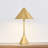 Salma Rechargeable Table Lamp in Aged Brass