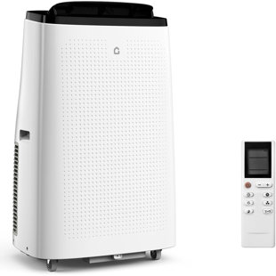 15,000 BTU Portable Air Conditioner Cools Room Up to 850 Sq.Ft. Freestanding AC Unit with Drainage-Free Cooling, Remote Control, Fan/Dehumidifier, Auto Swing, Window Kit