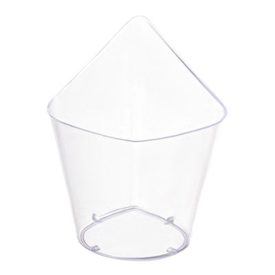 4 oz. Clear Teardrop Disposable Plastic Cups