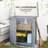Wooden Potting Bench With 2 Doors-1653816791