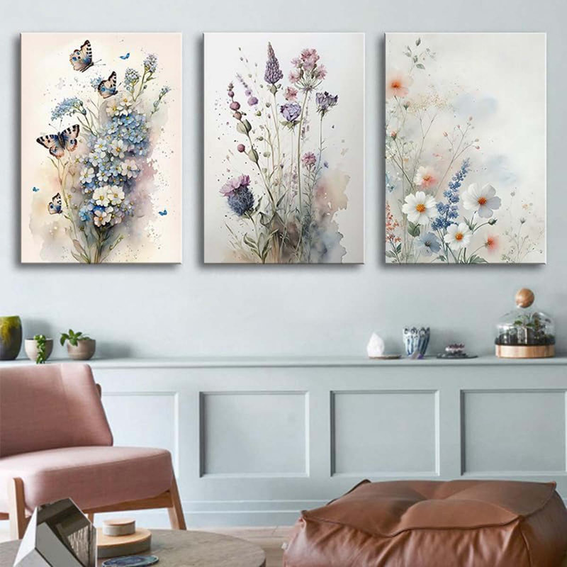 3 Piece Wrapped Canvas Print