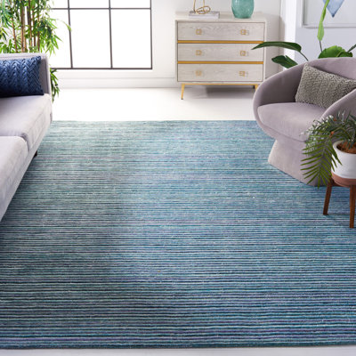 Tapis turquoise Elements 701