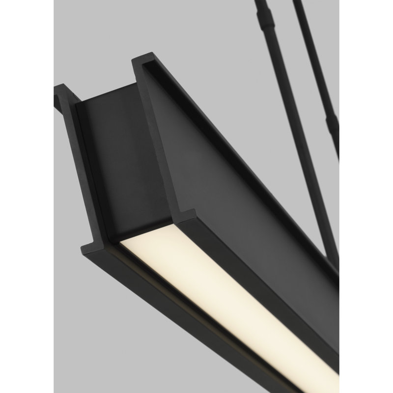 I-Beam 1 - Light LED Pendant, Nightshade Black