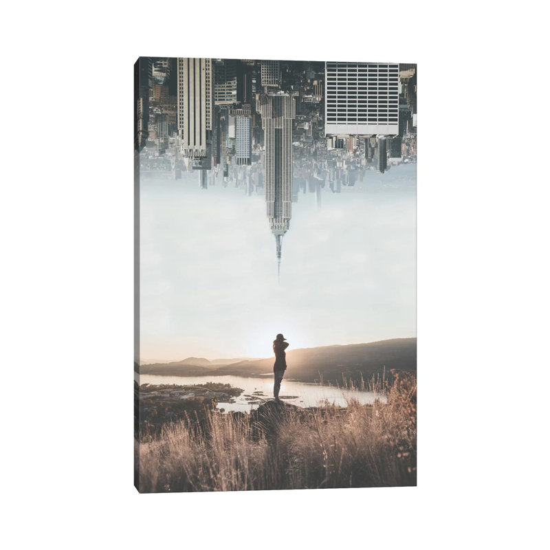 Between Earth And Sky by Luke Anthony Gramme - Wrapped Canvas Print, 101.6 cm H x 66.04 cm W x 3.175 cm D