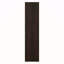 Armoire de rangement 4 tablettes en noyer teint