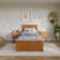 Madison Solid Wood Low Profile Platform Bed with Matching Footboard