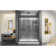 Infinity-Z 60" W x 30" H x 74.75" H Semi-frameless Sliding Shower Kit with Base Included