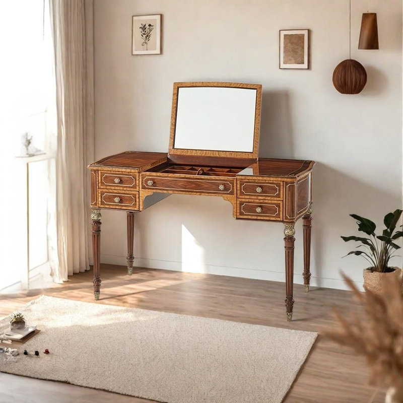 Commode de chambre à coucher légère et luxueuse