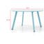 Table basse d'extérieur 27,5 po Aljawhara-995157205