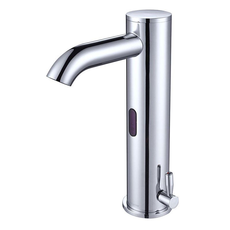 Robinet de lavabo vasque à capteur tactile sans contact, Chrome