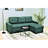 L-Shaped Sectional , Versatile Sleeper For Small Spaces, 3 Stylish Sectional, Bed Living Area-2028702627