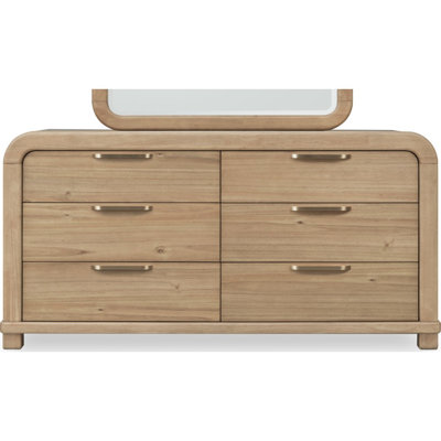Hofstetter Six Drawer Wood Dresser In Lioness