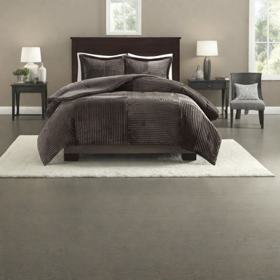 Ensembles de literie très confortables, polyester moelleux, conception moderne pour la maison