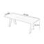 Table de salle à manger rectangulaire moderne et simple-1165049060