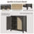 Boho - Rattan Sideboard With Adjustable Shelves-268165116
