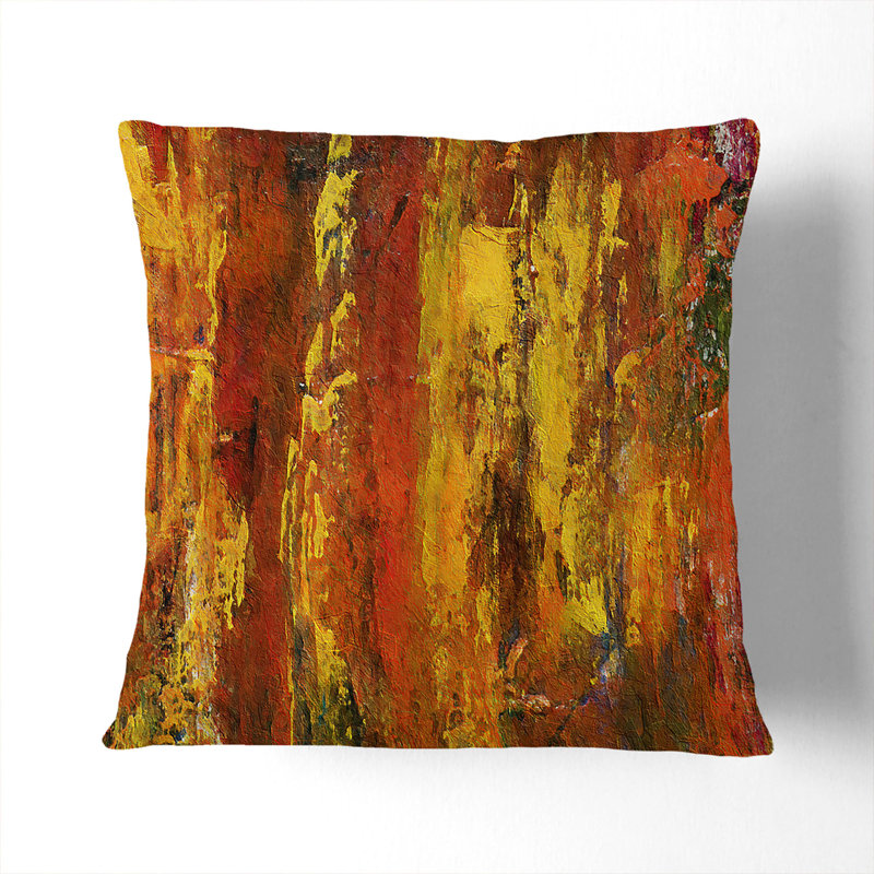 Abstract Square Throw Cushion, White, 55 x 55 cm