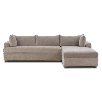 Canapé-lit modulaire en tissu avec rangement Funke