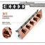 Ensemble de douche à main à 5 fonctions avec 6 jets de 23 po x 15 po Bluetooh