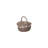 Wicker Small Double Lidded Picnic Basket with Lining